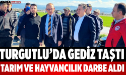 Turgutlu’da Gediz Taştı Tarım ve Hayvancılık Darbe Aldı