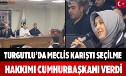 Turgutlu’da Meclis Karıştı Seçilme Hakkımı Cumhurbaşkanı Verdi