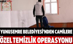 Yunusemre Belediyesi'nden Camilere Özel Temizlik Operasyonu