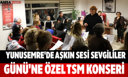 Yunusemre'de Aşkın Sesi Sevgililer Günü'ne Özel TSM Konseri