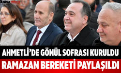 Ahmetli’de Gönül Sofrası Kuruldu Ramazan Bereketi Paylaşıldı