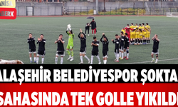Alaşehir Belediyespor Şokta! Sahasında Tek Golle Yıkıldı
