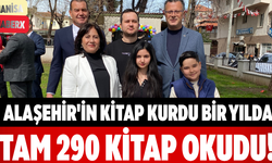 Alaşehir'in Kitap Kurdu Bir Yılda Tam 290 Kitap Okudu!
