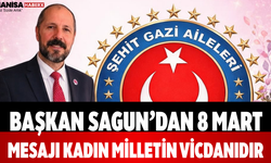 Başkan Sagun’dan 8 Mart Mesajı Kadın Milletin Vicdanıdır