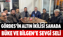Gördes’in Altın İkilisi Sahada Büke ve Bilgen’e Sevgi Seli