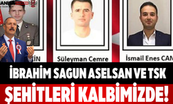 İbrahim Sagun ASELSAN ve TSK Şehitleri Kalbimizde!