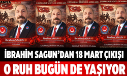 İbrahim Sagun’dan 18 Mart Çıkışı O Ruh Bugün de Yaşıyor