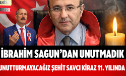 İbrahim Sagun’dan Unutmadık Unutturmayacağız Şehit Savcı Kiraz 11. Yılında