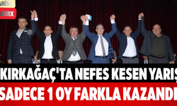 Kırkağaç'ta Nefes Kesen Yarış Sadece 1 Oy Farkla Kazandı!