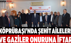 Köprübaşı'nda Şehit Aileleri ve Gaziler Onuruna İftar