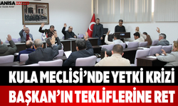 Kula Meclisi’nde Yetki Krizi Başkan’ın Tekliflerine Ret