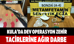 Kula’da Dev Operasyon Zehir Tacirlerine Ağır Darbe