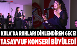 Kula’da Ruhları Dinlendiren Gece! Tasavvuf Konseri Büyüledi