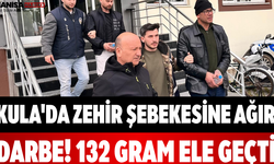 Kula'da Zehir Şebekesine Ağır Darbe! 132 Gram Ele Geçti