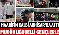 Maarifin Kalbi Akhisar’da Attı Müdür Uğurelli Gençlerle