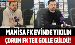 Manisa FK Evinde Yıkıldı Çorum FK Tek Golle Güldü!