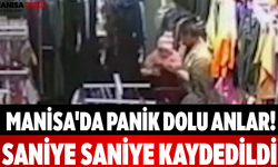Manisa'da Panik Dolu Anlar! Saniye Saniye Kaydedildi