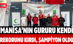 Manisa'nın Gururu Kendi Rekorunu Kırdı, Şampiyon Oldu