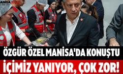 Özgür Özel Manisa'da Konuştu İçimiz Yanıyor, Çok Zor!