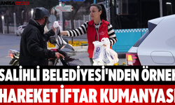 Salihli Belediyesi'nden Örnek Hareket İftar Kumanyası