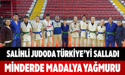 Salihli Judoda Türkiye’yi Salladı Minderde Madalya Yağmuru