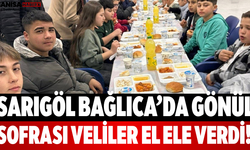 Sarıgöl Bağlıca’da Gönül Sofrası Veliler El Ele Verdi!