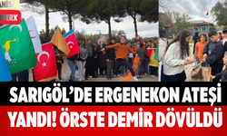 Sarıgöl’de Ergenekon Ateşi Yandı! Örste Demir Dövüldü