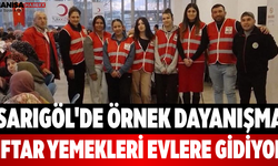 Sarıgöl'de Örnek Dayanışma İftar Yemekleri Evlere Gidiyor