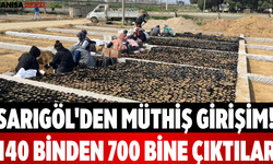 Sarıgöl'den Müthiş Girişim! 140 Binden 700 Bine Çıktılar