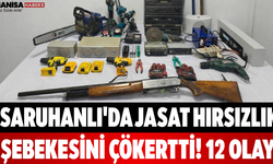 Saruhanlı'da JASAT Hırsızlık Şebekesini Çökertti! 12 Olay