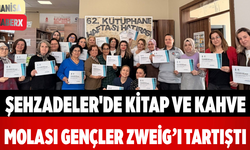 Şehzadeler'de Kitap ve Kahve Molası Gençler Zweig’ı Tartıştı