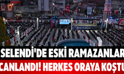 Selendi'de Eski Ramazanlar Canlandı! Herkes Oraya Koştu