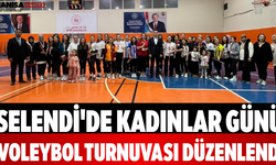 Selendi'de Kadınlar Günü Voleybol Turnuvası Düzenlendi