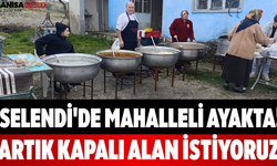 Selendi'de Mahalleli Ayakta! Artık Kapalı Alan İstiyoruz