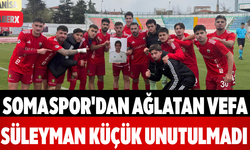 Somaspor'dan Ağlatan Vefa Süleyman Küçük Unutulmadı
