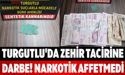 Turgutlu'da Zehir Tacirine Darbe! Narkotik Affetmedi