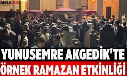 Yunusemre Akgedik'te Örnek Ramazan Etkinliği