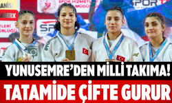 Yunusemre’den Milli Takıma! Tatamide Çifte Gurur