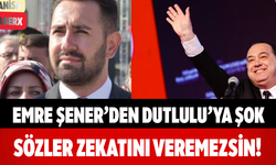 Emre Şener’den Dutlulu’ya Şok Sözler Zekatını Veremezsin!