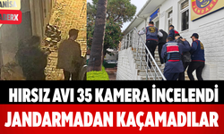 Hırsız Avı 35 Kamera İncelendi Jandarmadan Kaçamadılar