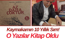 Kaymakamın 10 Yıllık Sırrı! O Yazılar Kitap Oldu