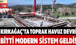 Kırkağaç'ta Toprak Havuz Devri Bitti: Modern Sistem Geldi!