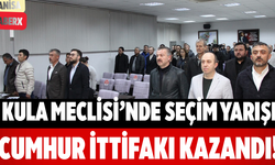 Kula Meclisi’nde Seçim Yarışı Cumhur İttifakı Kazandı!