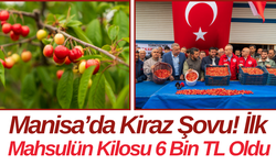 Manisa’da Kiraz Şovu! İlk Mahsulün Kilosu 6 Bin TL Oldu