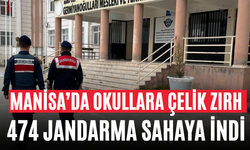 Manisa’da Okullara Çelik Zırh 474 Jandarma Sahaya İndi