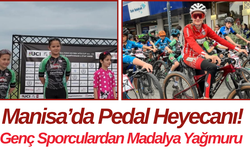 Manisa’da Pedal Heyecanı! Genç Sporculardan Madalya Yağmuru