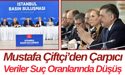 Mustafa Çiftçi’den Çarpıcı Veriler Suç Oranlarında Düşüş