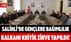 Salihli’de Gençlere Bağımlılık Kalkanı Kritik Zirve Yapıldı!