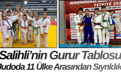 Salihli’nin Gurur Tablosu Judoda 11 Ülke Arasından Sıyrıldık