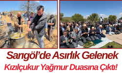 Sarıgöl’de Asırlık Gelenek Kızılçukur Yağmur Duasına Çıktı!